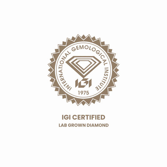 Round IGI Certified Lab Grown Diamond