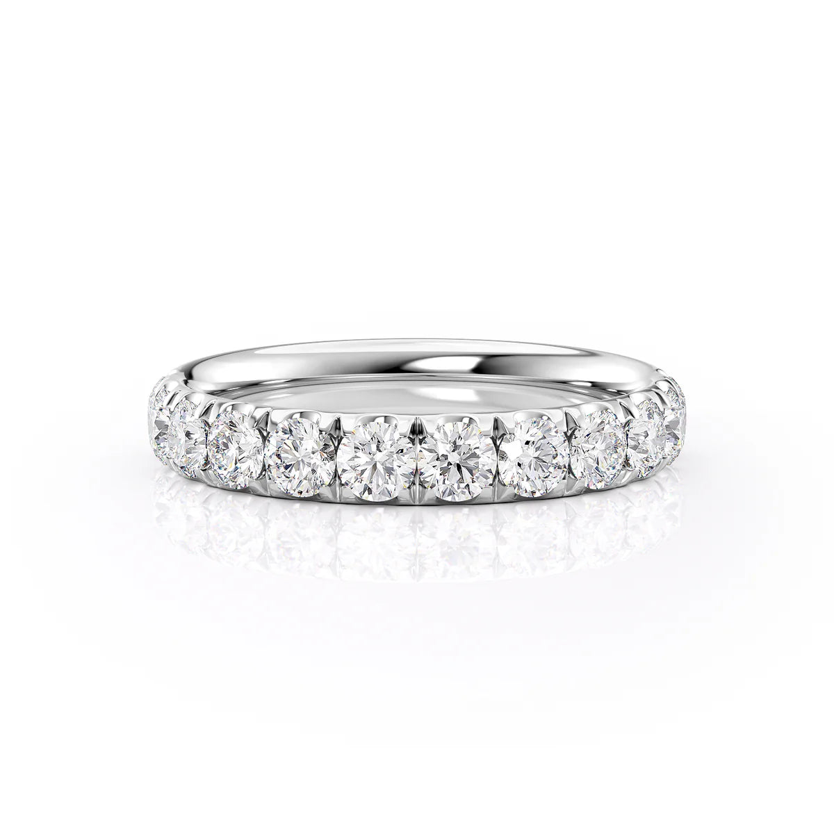 white-platinum-half way-all around-3.5mm