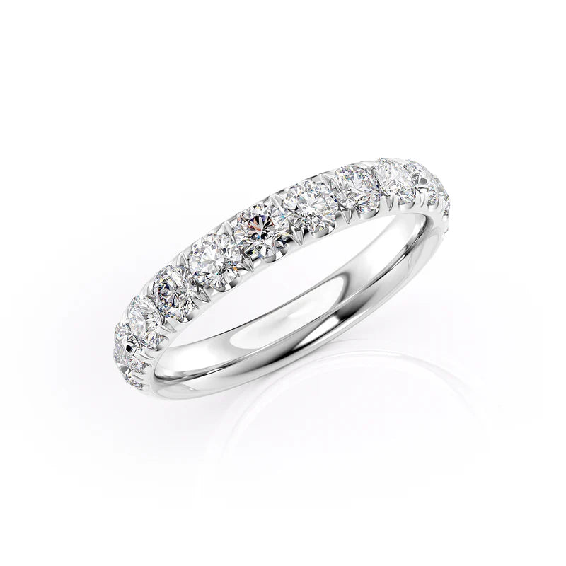 white-platinum-half way-all around-3.5mm
