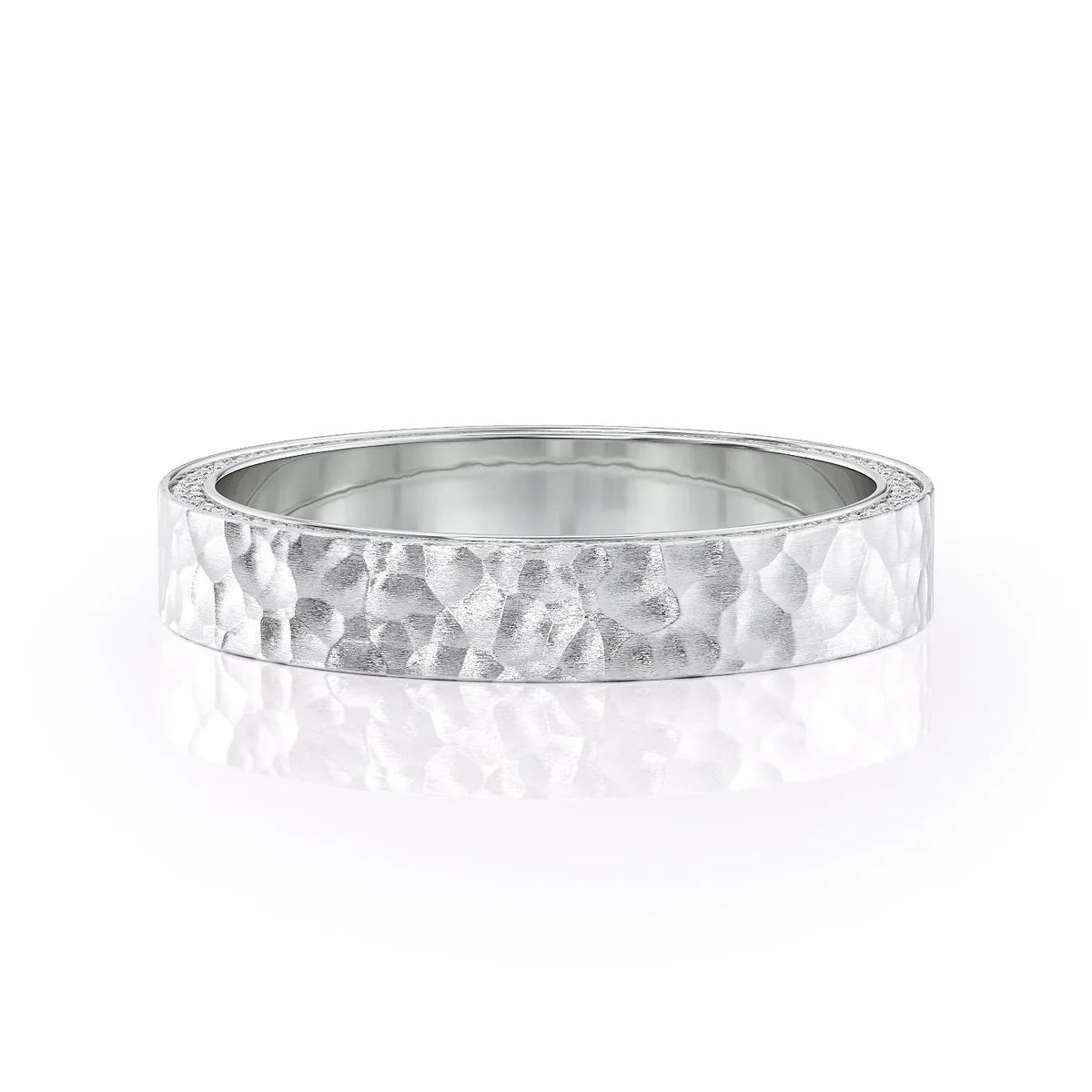 white-platinum-hammered-4mm