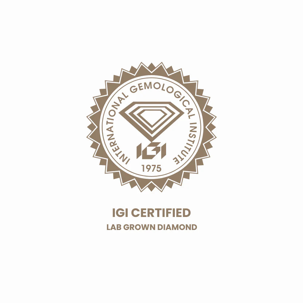 Round IGI Certified Lab Grown Diamond
